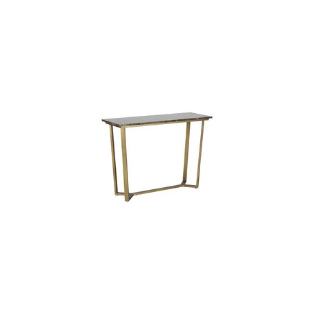 Consola Oval Mármol